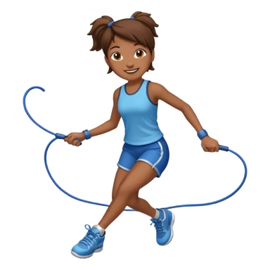 Jump rope sticker