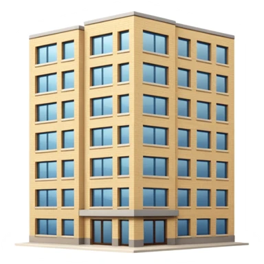 apartment buildingemoji sticker