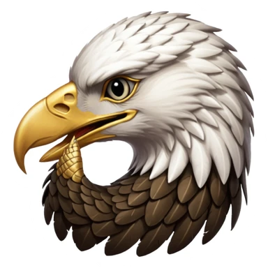 Elder Scrolls Online eagle eating its tail Ouroboro sticker