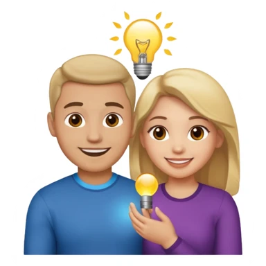 man proposes to girl sticker