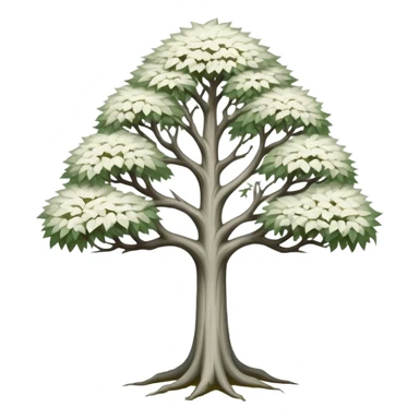 white tree lotr sticker