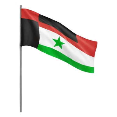 Free syrian flag sticker