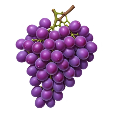 purple grapes sticker