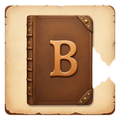 a book with "B1" on its cover sticker