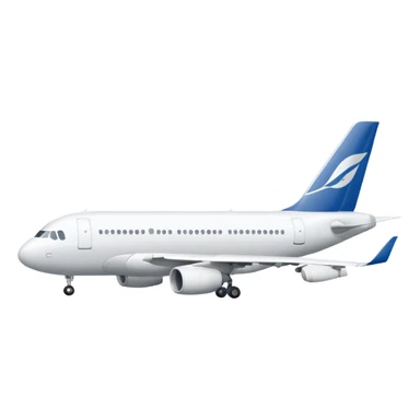 make the Airbus A318 blank text and the tail logo dissapear pls and the tail logo must be just a blank white colored nothing thing sticker