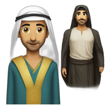 Zemmour et un enfant arabe sticker