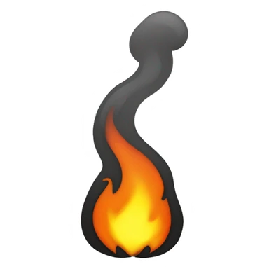 Linux on fire sticker