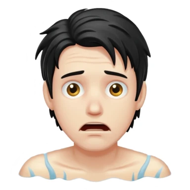 man drowning sticker