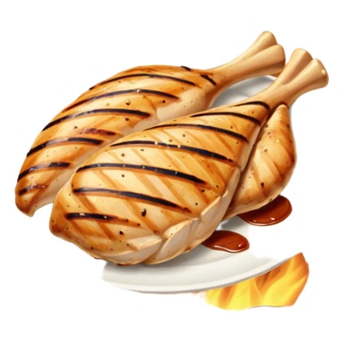 one Grilled Chicken breast sticker