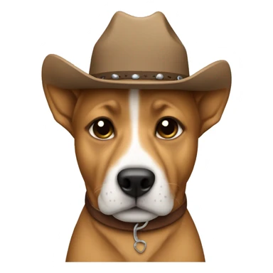 Dog dog dog dog cowboy gay sticker