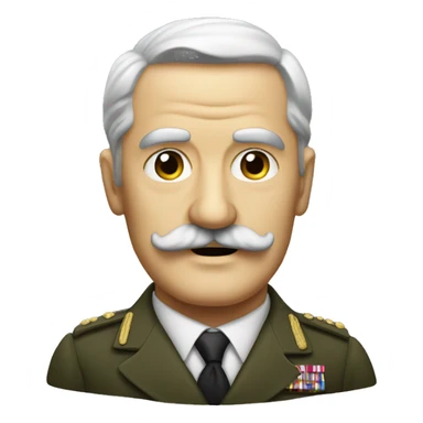 Ww2 leader with rectangular stache sticker