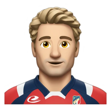 Antoine Dupont rugbyman sticker