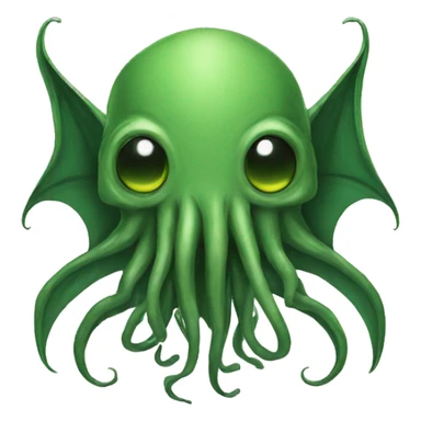 Emoji Cthulhu sticker