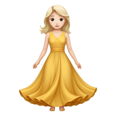 Real star ⭐️ face with a dress sticker