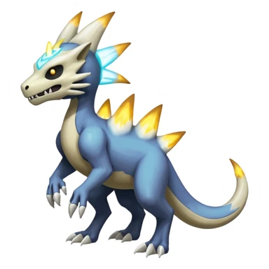 Manectric-Marowak-Duskul-Electrike-Fakémon-hybrid-creature (full body)  sticker