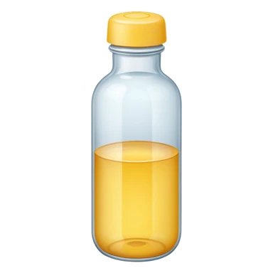 saline bottle sticker
