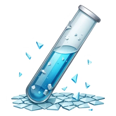 Broken Test Tube sticker