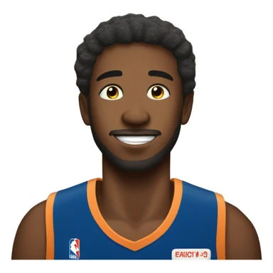 basketballer that scores and is surrounded by stars  sticker