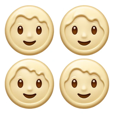 🍫 chocolate blanco sticker