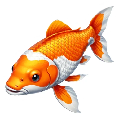 Koi fish sticker