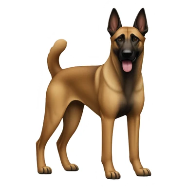 Belgian Malinois Dog Breed Full Body sticker