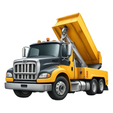 tow truck with loading space  sticker