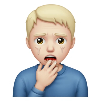 choking myself sticker