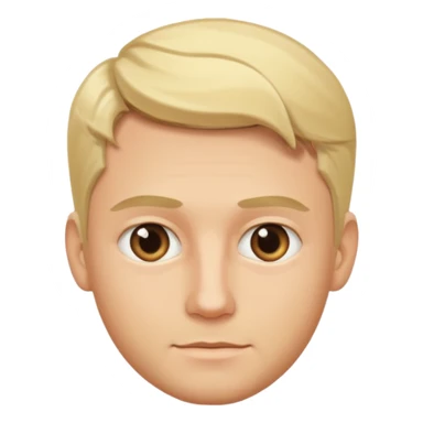 blonde husband with love eyes sticker