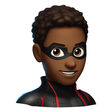 spiderman miles morales sticker