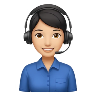 Sales women specialist in shipping sticker