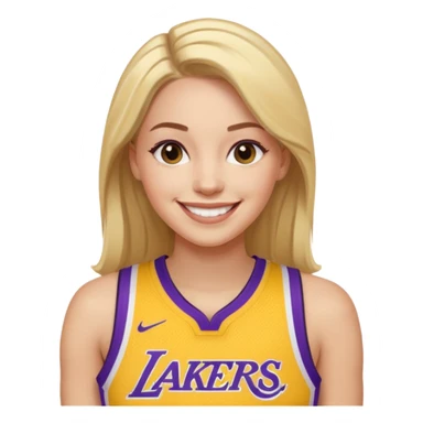 los angeles lakers her sticker