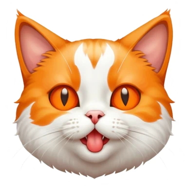 A cat licking its balls. sticker