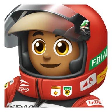Lewis Hamilton Ferrari sticker