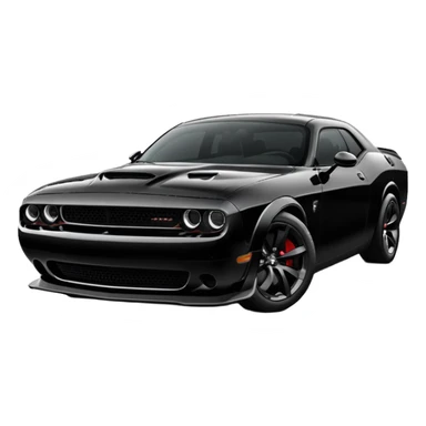 Dodge Challenger hellcat sticker