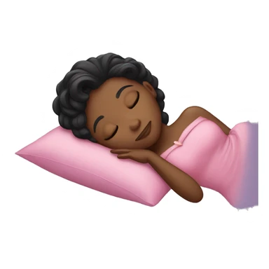 Black sleeping beauty sticker