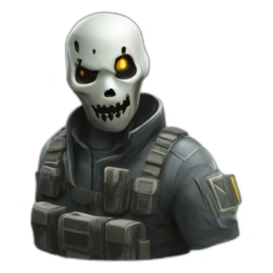 Agent ghost call of duty  sticker