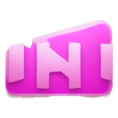 Pink Netflix logo sticker
