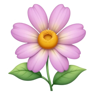 pastel flower sticker