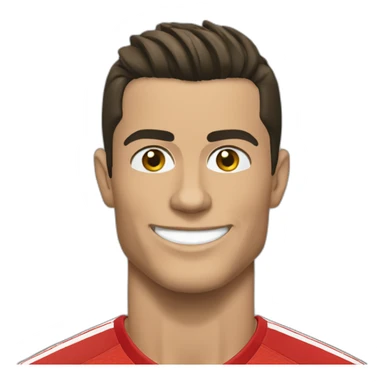 cristiano ronaldo siuuing sticker