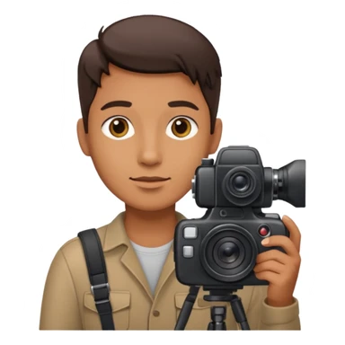 photographer looking away sticker