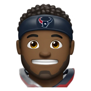 Houston texans football toro sticker