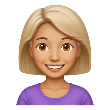  baby boomer woman sticker