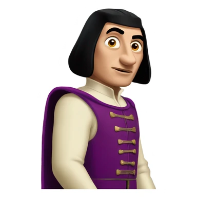 Lord farquaad from shrek sticker