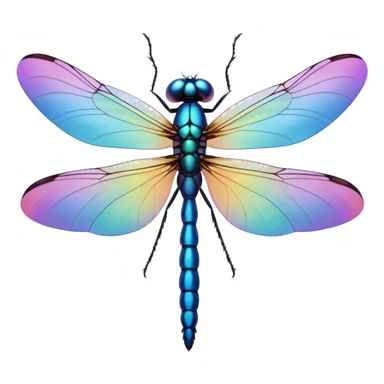 Peaceful Dragonfly sticker