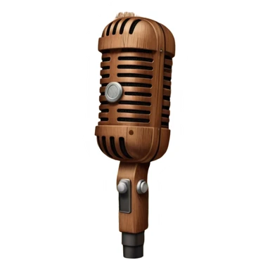 Create a traditional and warm emoji representing folk singing, using a humanless collage. The design should feature a rustic wooden microphone or an old-fashioned folk instrument like a balalaika, gusli, or a domra, placed alongside traditional elements such as a hand-woven scarf or a wooden flute. Include natural, earthy details like wildflowers, musical notes, and rustic textures, evoking the feeling of folk music in its purest form. Use warm, earthy colors like brown, gold, red, and green to create a cozy and organic vibe. The background should be transparent. sticker