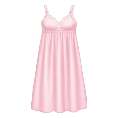 pastel pink nightgown sticker