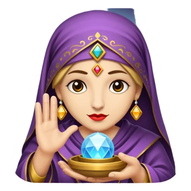 fortune teller  sticker