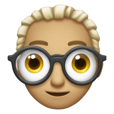 Olhos fechados a bater com a mão na cabeça  sticker