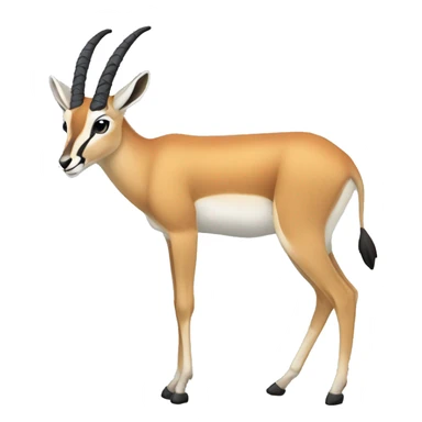 Demi gazelle sticker