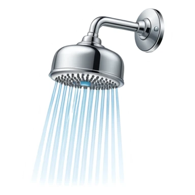shower head sticker
